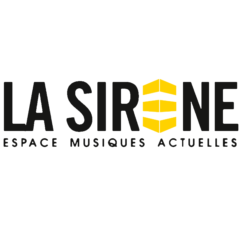 Logo La Sirène Espace Musiques Actuelles - Initiative Biscornu