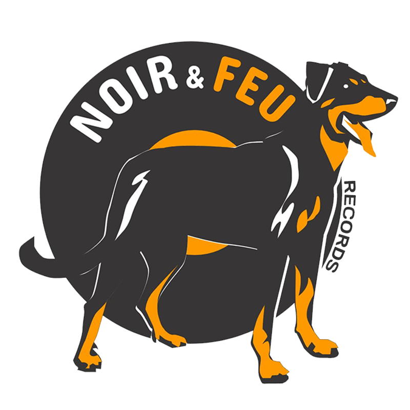 Logo Noir & Feu Records - Initiative Biscornu